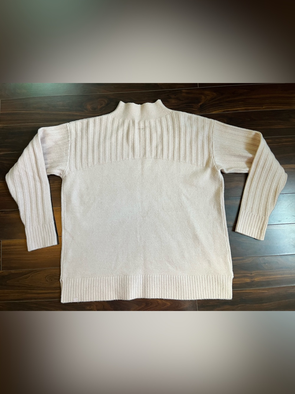 Lululemon Twin Rib Turtleneck Sweater in Feather Pink, 12, EUC - Picture 5 of 6